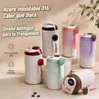 Termo de 450 ml con pantalla de temperatura