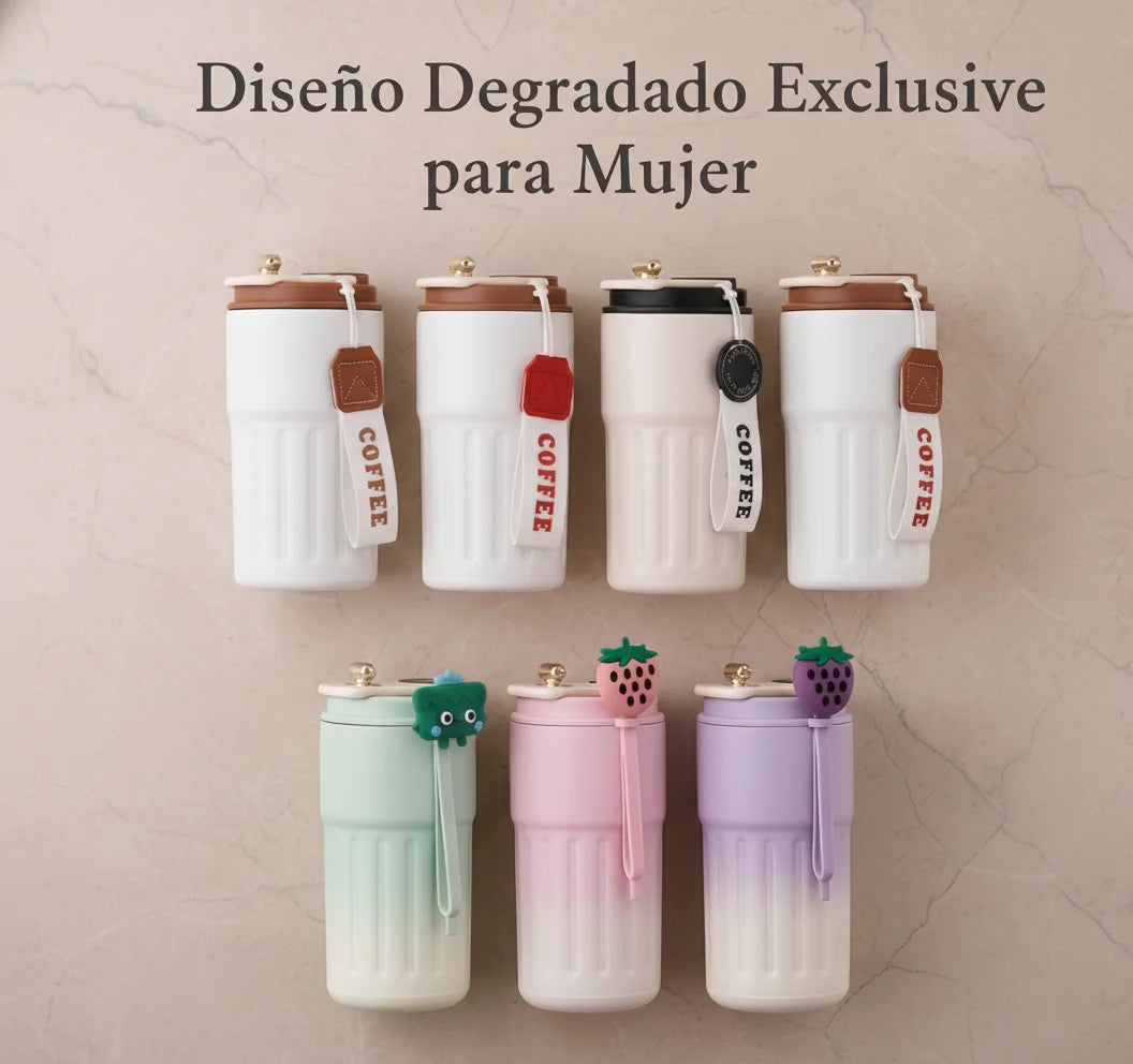 Termo de 450 ml con pantalla de temperatura