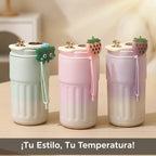 Termo de 450 ml con pantalla de temperatura