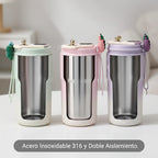 Termo de 450 ml con pantalla de temperatura
