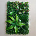 Panel de follaje artificial de 40 × 60 cm