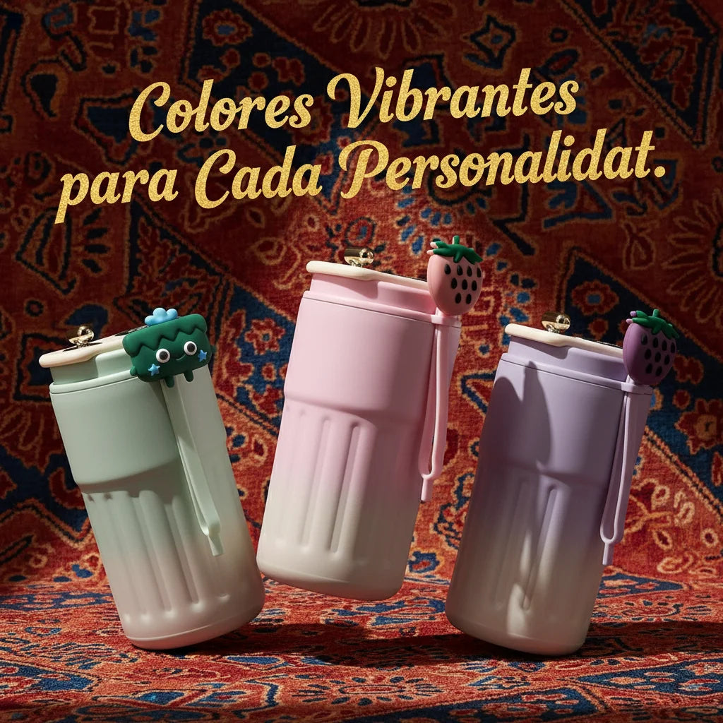 Termo de 450 ml con pantalla de temperatura