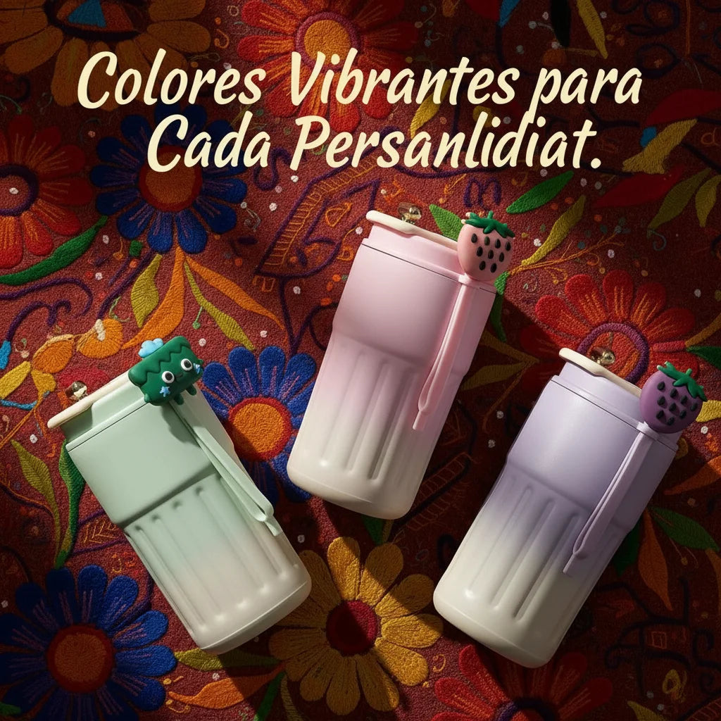 Termo de 450 ml con pantalla de temperatura
