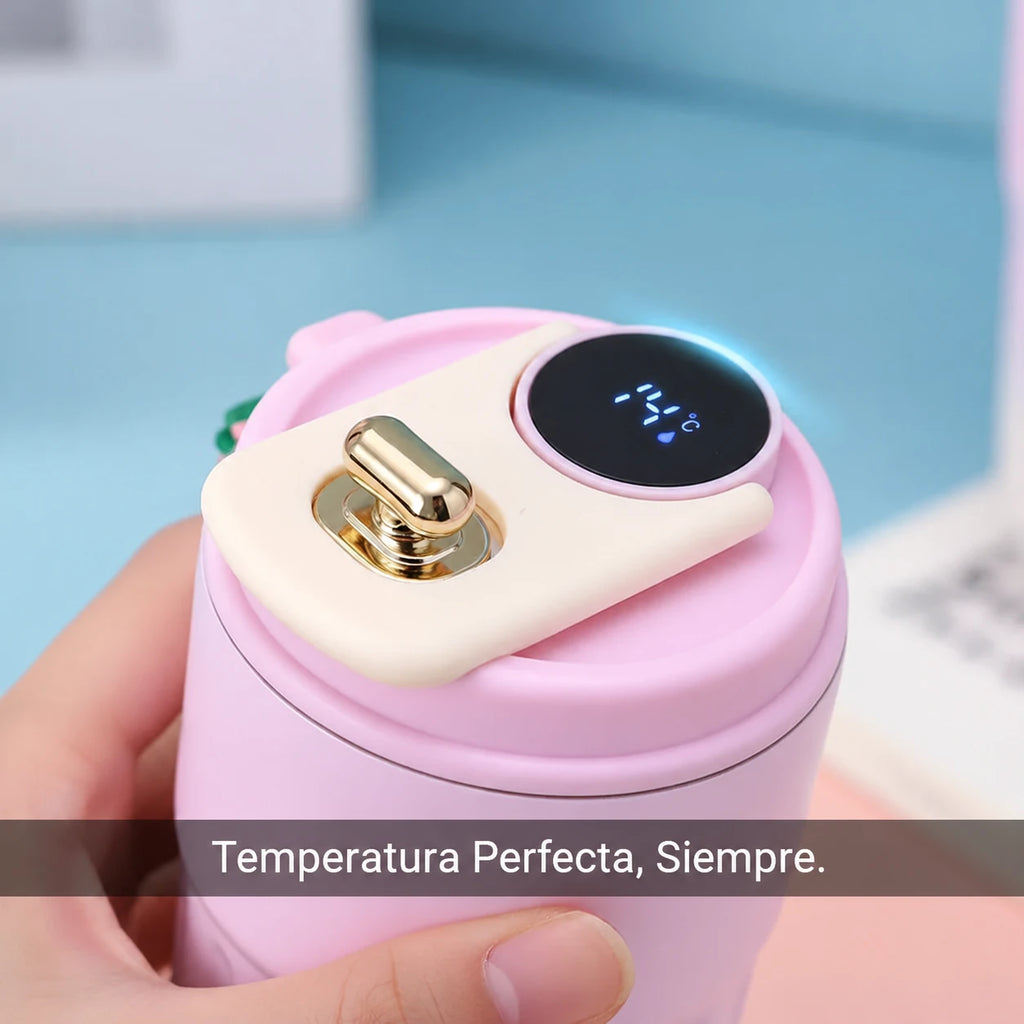 Termo de 450 ml con pantalla de temperatura