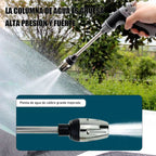 Hidrolavadora portátil inalámbrica con boquilla ajustable