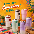 Termo de 450 ml con pantalla de temperatura