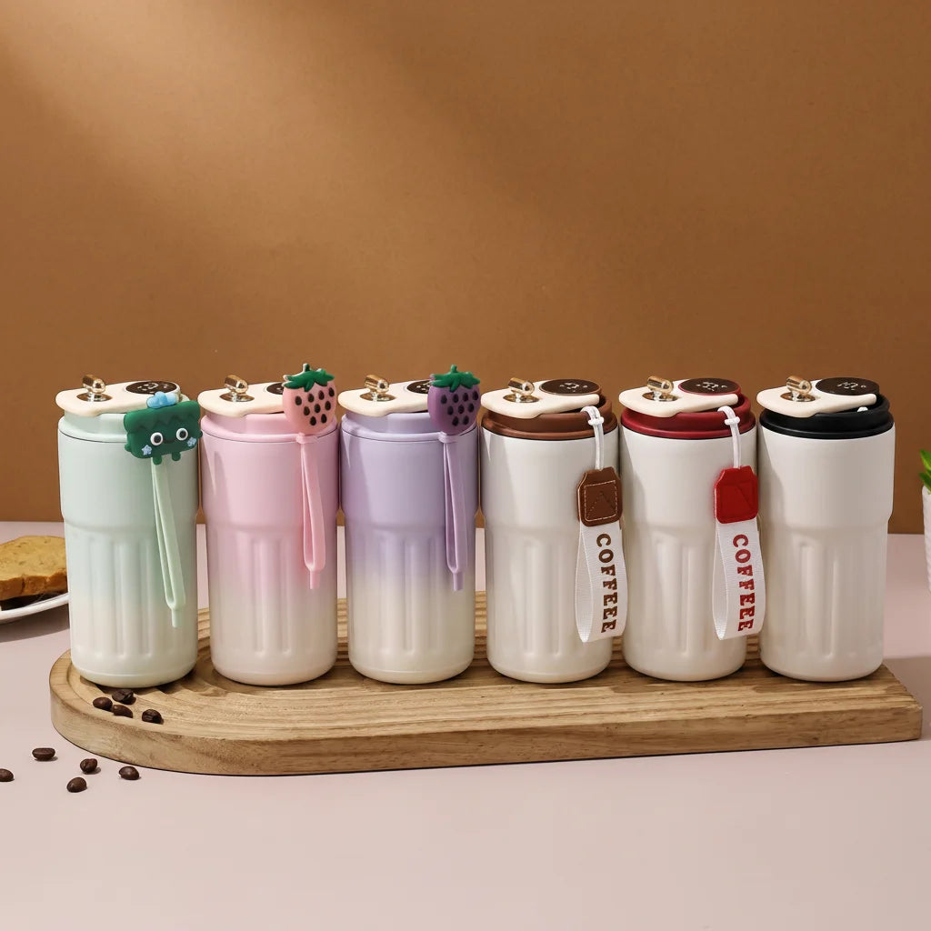 Termo de 450 ml con pantalla de temperatura