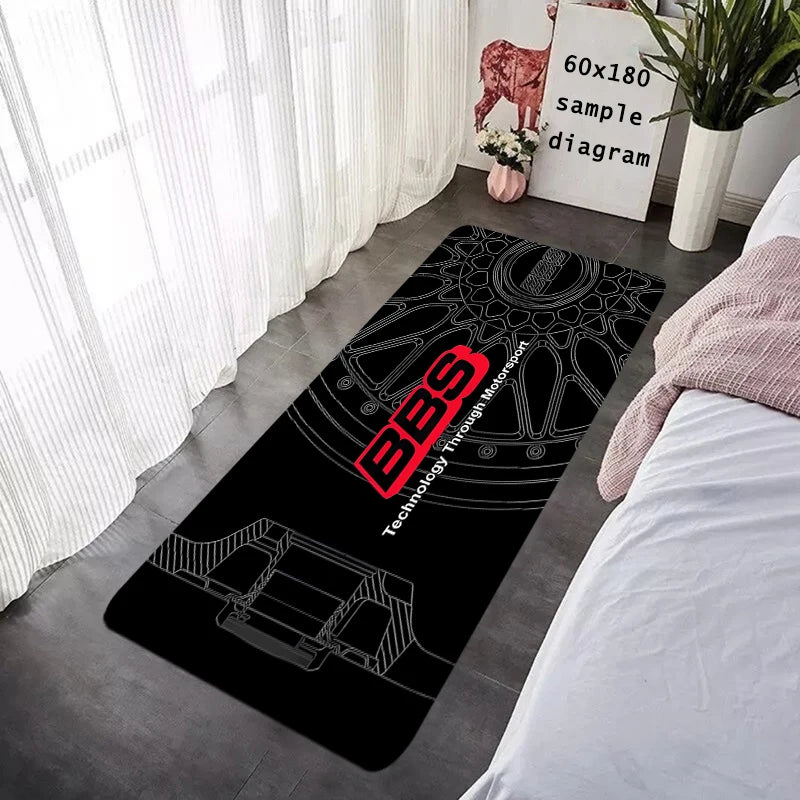 Tapete decorativo con diseño de rin