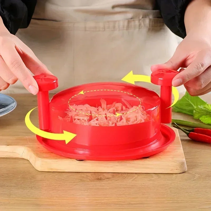 Deshebrador manual de pollo y carne