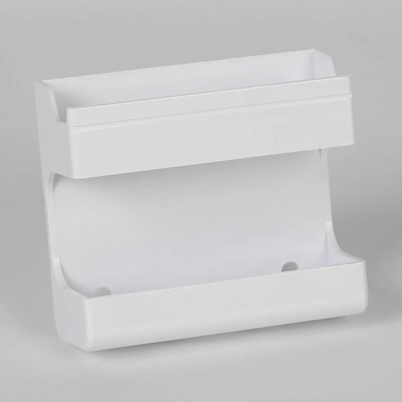 Organizador de pared para controles y celular