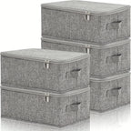 Caja organizadora plegable con tapa y asas