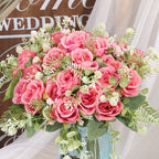 Ramo de rosas artificiales para decoración