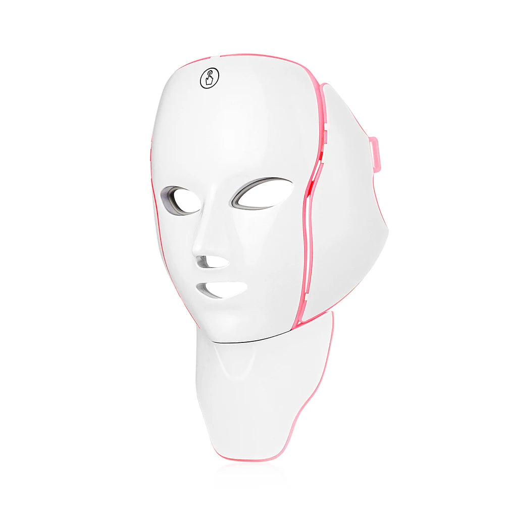 Máscara LED para rostro y cuello | Con o sin caja
