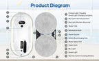 Robot limpiavidrios con control remoto PRK-309