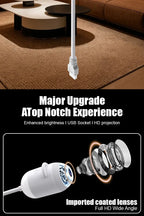 Luz USB con proyector de estrellas
