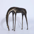 Escultura decorativa de caballo de estilo abstracto · vista 1
