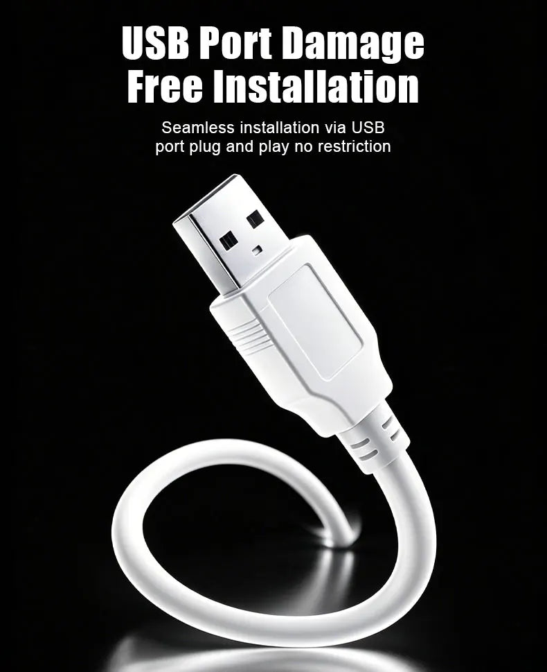 Luz USB con proyector de estrellas