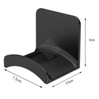 Soporte adhesivo para audífonos