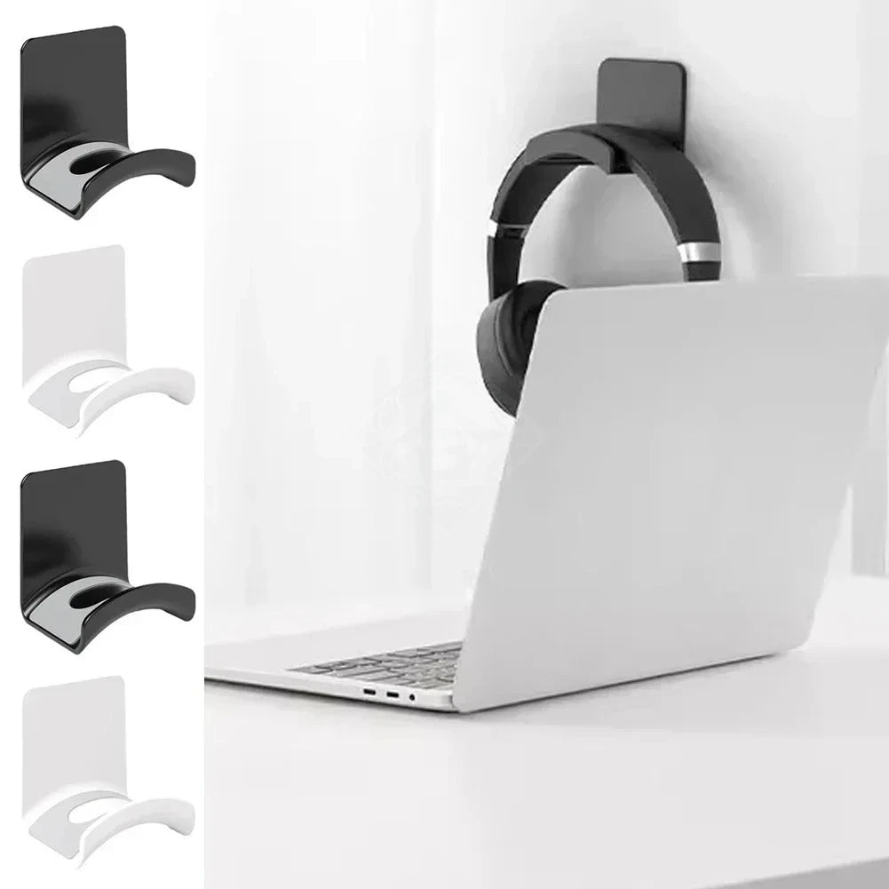 Soporte adhesivo para audífonos