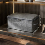 Caja organizadora plegable con tapa y asas