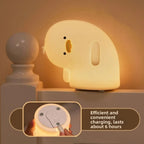 Lámpara nocturna de patito | Luz cálida o multicolor