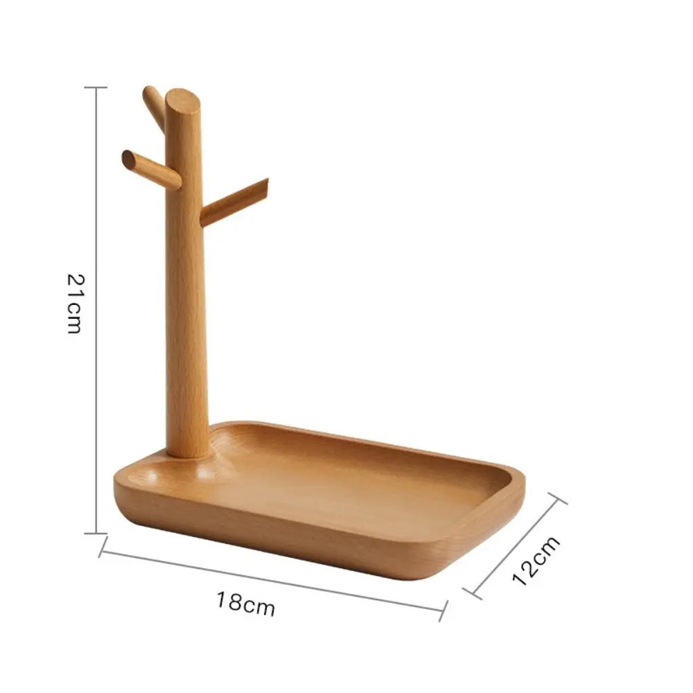 Organizador de madera para joyería