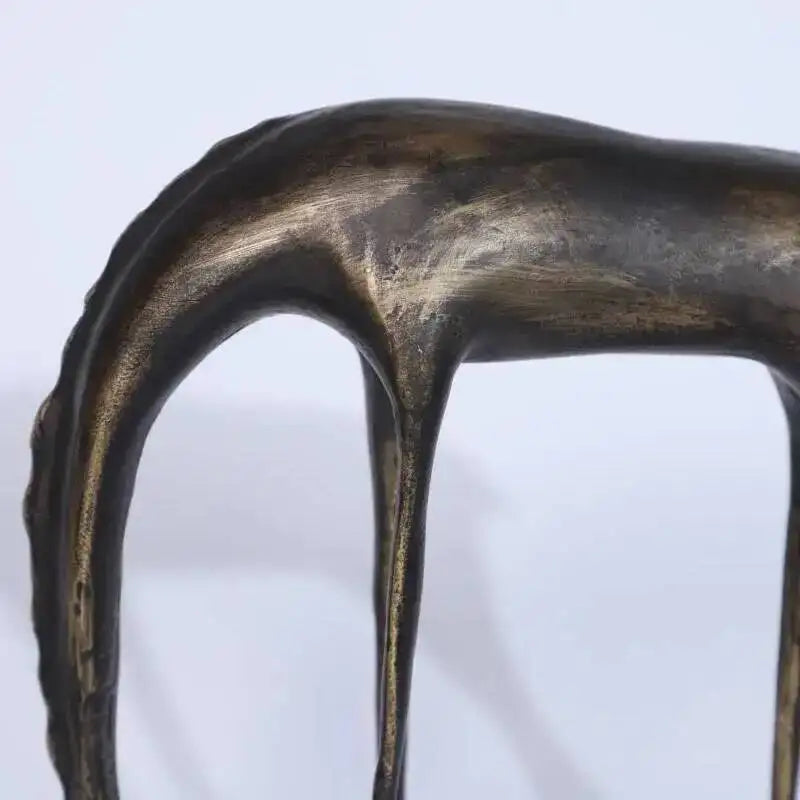 Escultura decorativa de caballo de estilo abstracto · vista 7