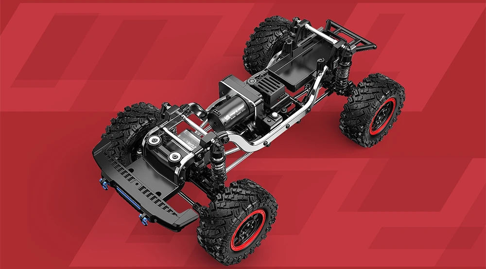 Camioneta RC H12P 4x4 a escala 1:12 · vista 2