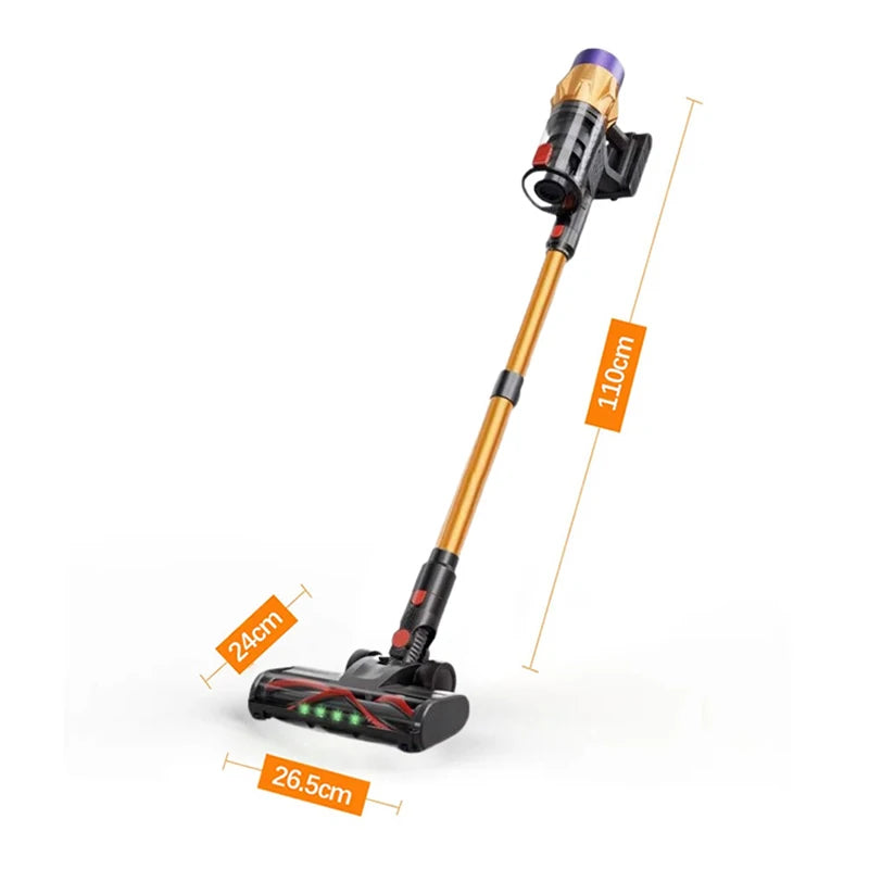 Aspiradora inalámbrica MPQU V18 con pantalla táctil