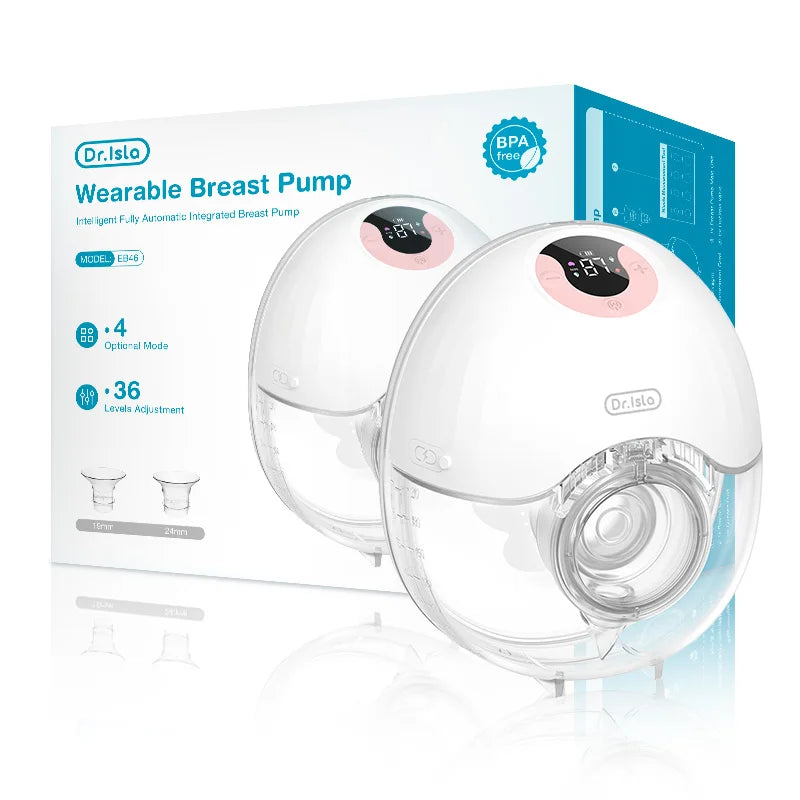 Extractor de leche portátil EB46 con pantalla LED · vista 1
