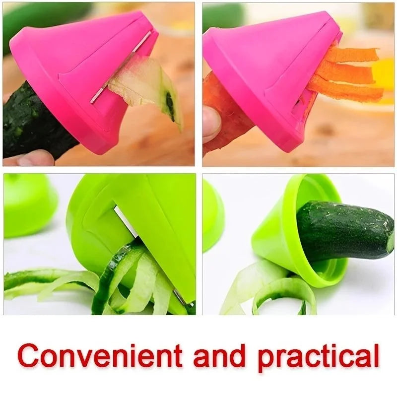Rallador manual en espiral para verduras