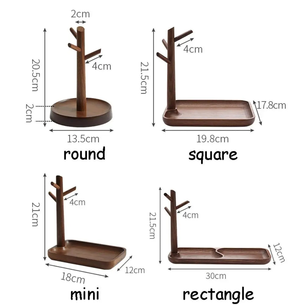 Organizador de madera para joyería