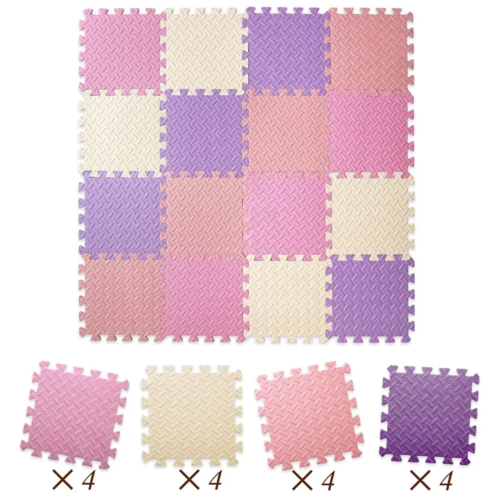 Tapete de foamy ensamblable de 30 × 30 cm