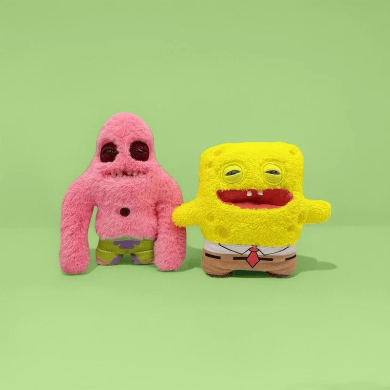 Peluche de monstruo con dientes