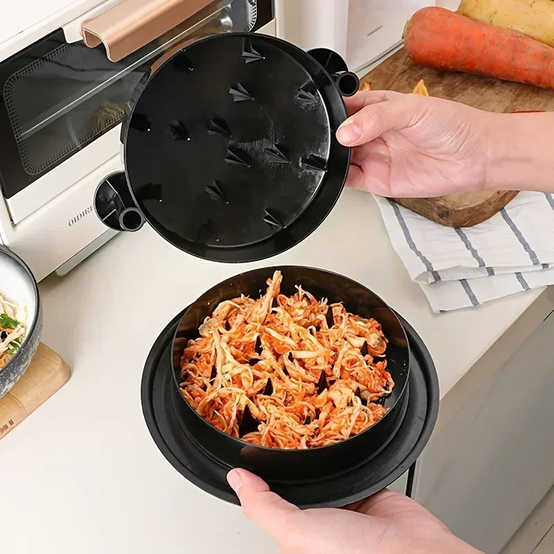 Deshebrador manual de pollo y carne