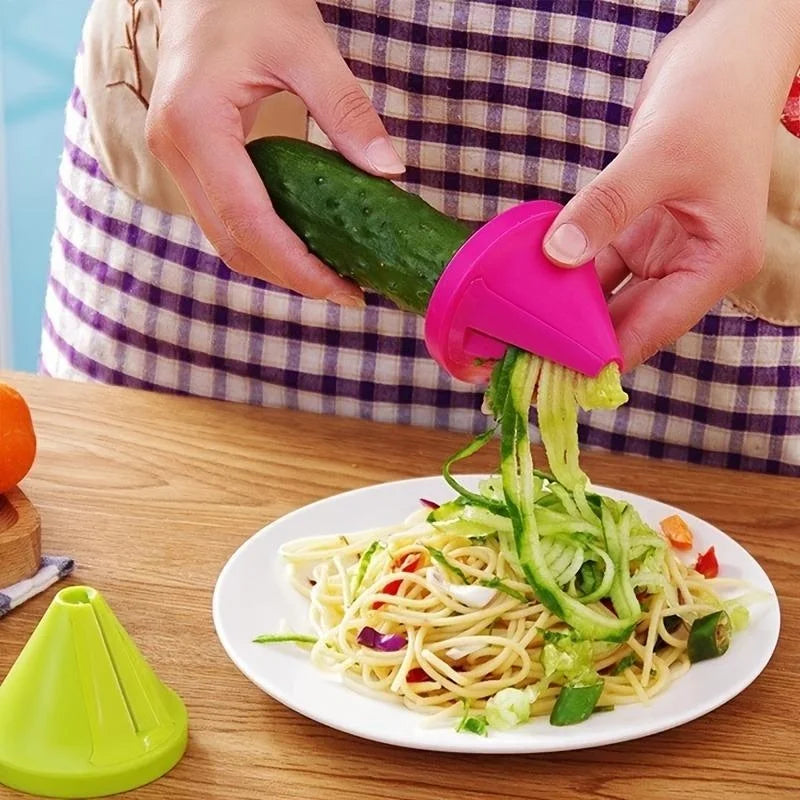 Rallador manual en espiral para verduras
