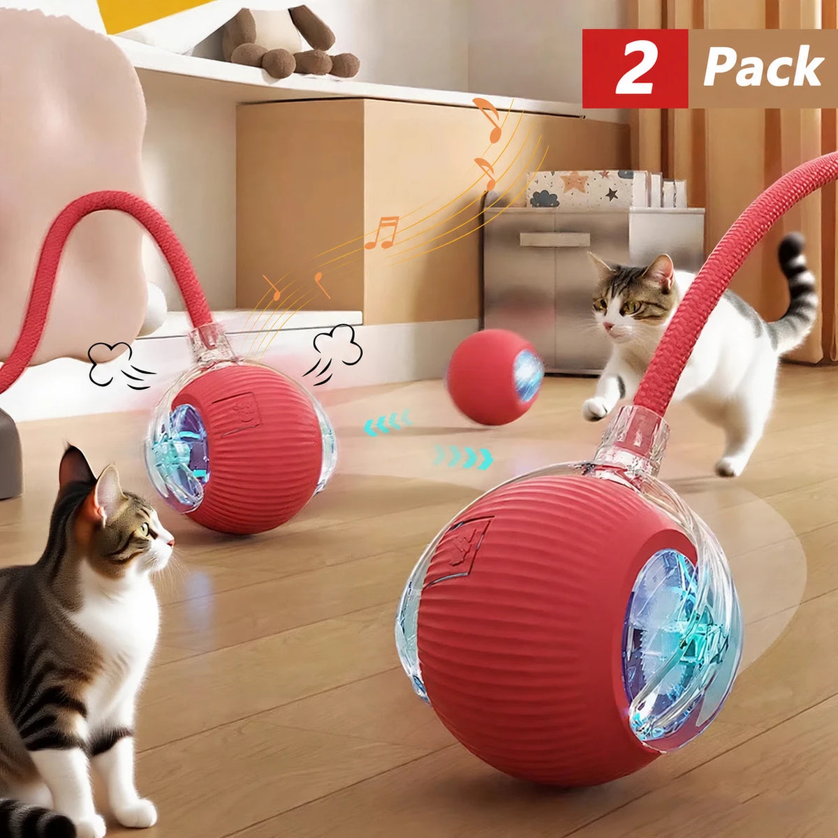 Juguete interactivo para gato | Elige modelo y color