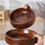 Tazón de madera para ensaladas