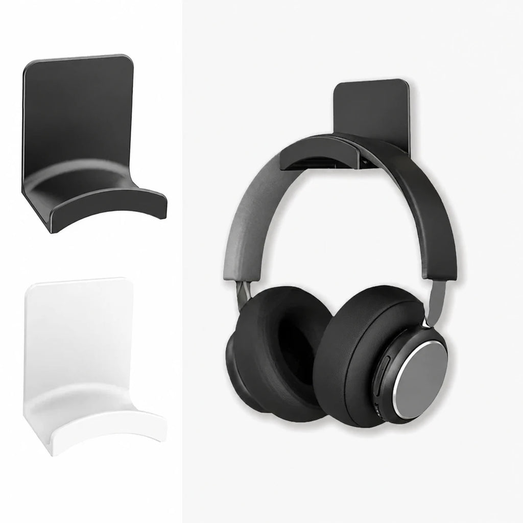 Soporte adhesivo para audífonos