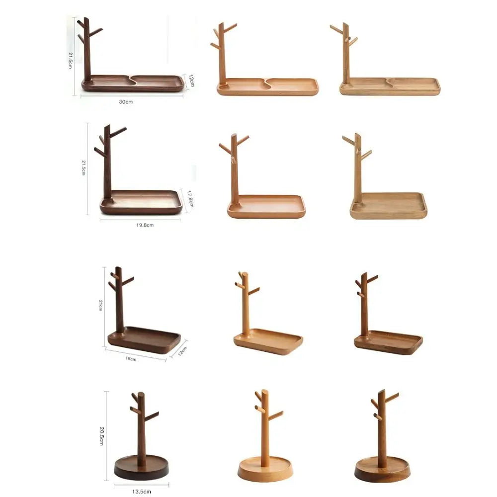 Organizador de madera para joyería