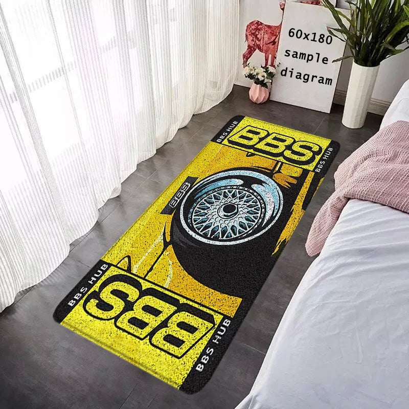 Tapete decorativo con diseño de rin