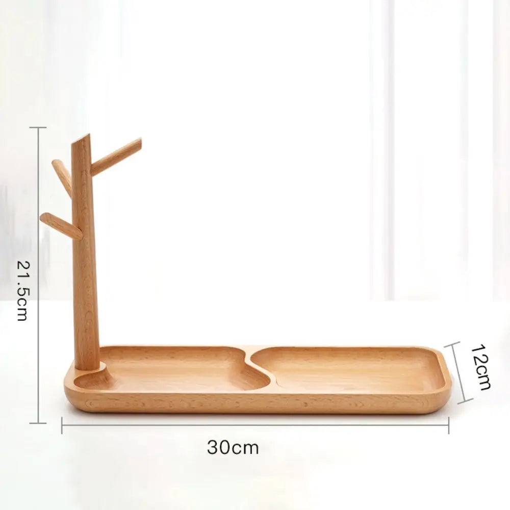 Organizador de madera para joyería