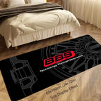 Tapete decorativo con diseño de rin