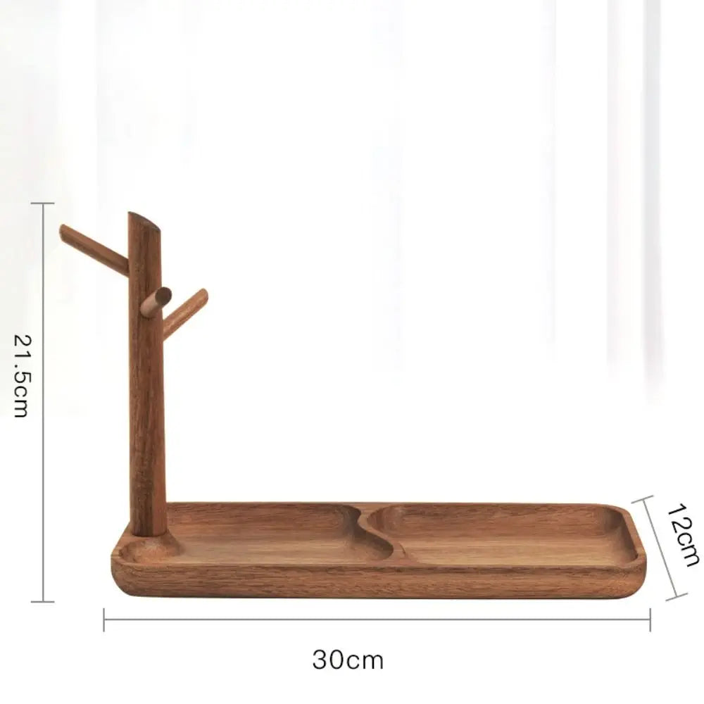 Organizador de madera para joyería