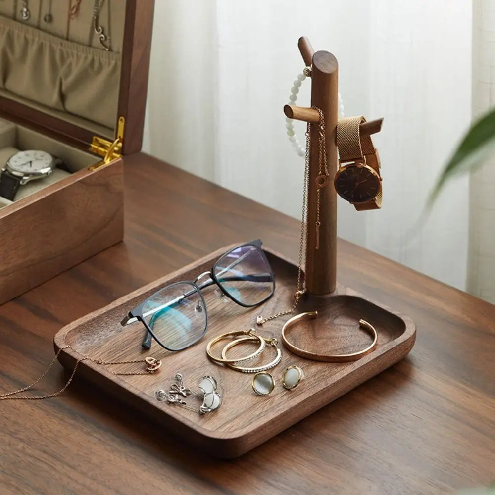 Organizador de madera para joyería