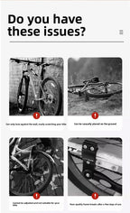 Indoor Bicycle Parking Stand Steel Material Road Bike Single Bike Display Rack Mountain Bike Storage Holder for All Genders