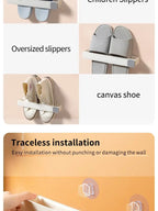 Organizador de pared para sandalias