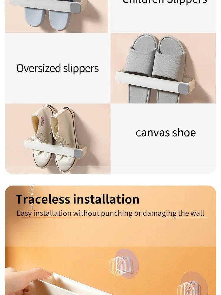 Organizador de pared para sandalias