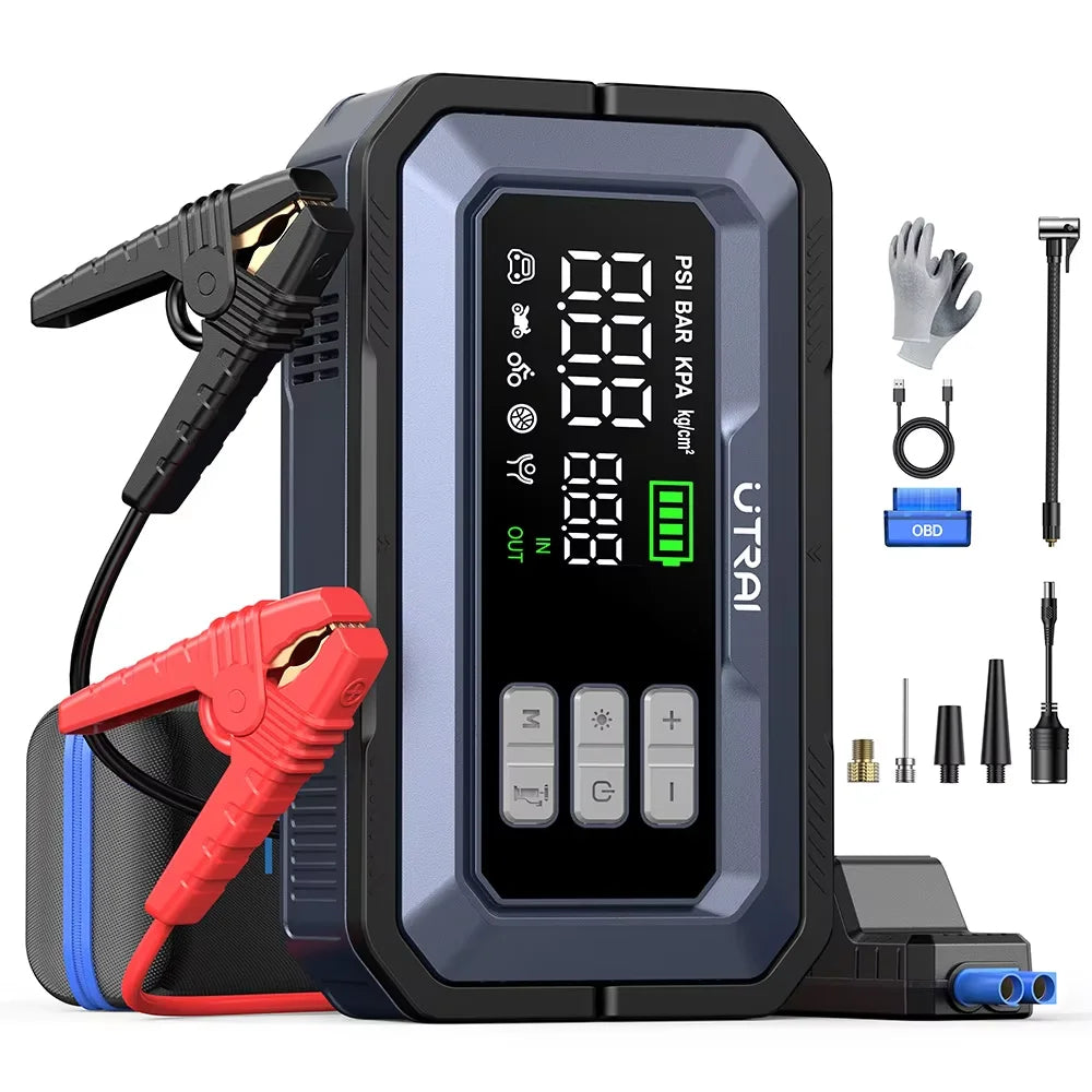 Arrancador UTRAI para auto de 12 V