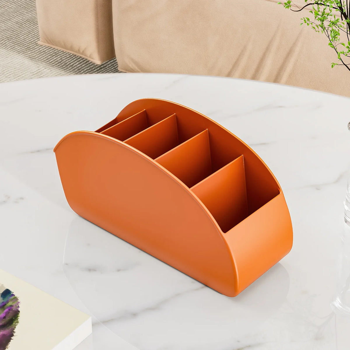 Organizador de controles remotos para mesa